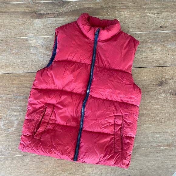 Old Navy Other - Old Navy Boys’ Red Puffer Vest Size Large (10-12)
